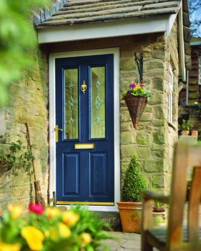 Composite door_blue Composite door_blue